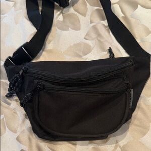 Black Crossbody /Waist Bag